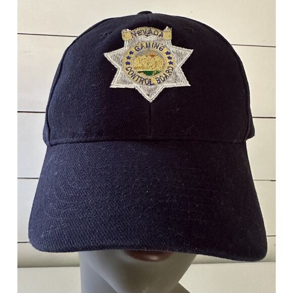 Nevada Gaming Control Board Agent Cap Hat Adjustable Head Shots RARE - Picture 1 of 7